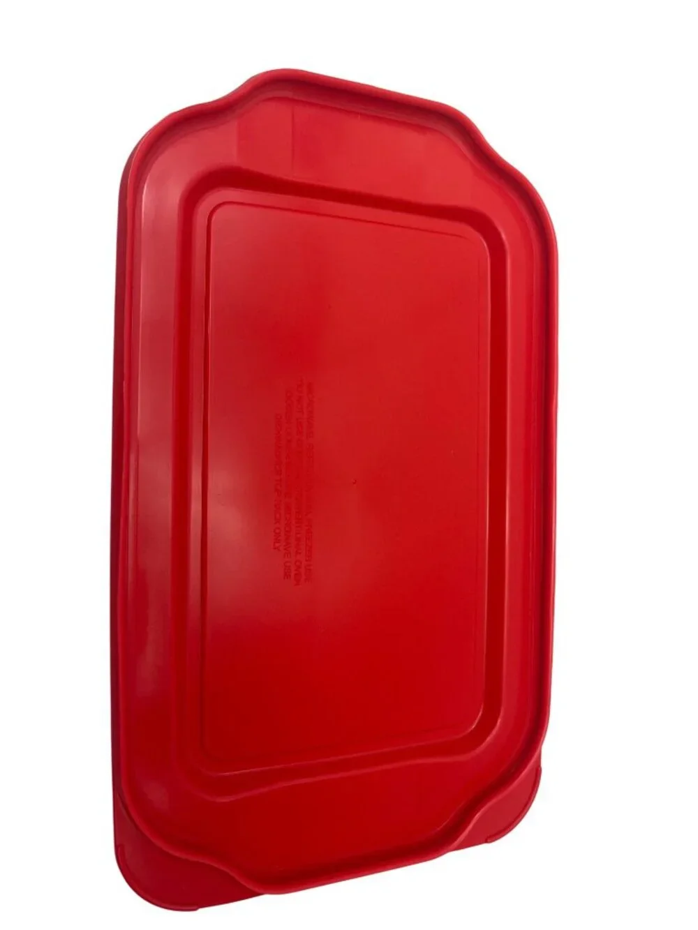 Pyrex Red Plastic Storage Lid 13